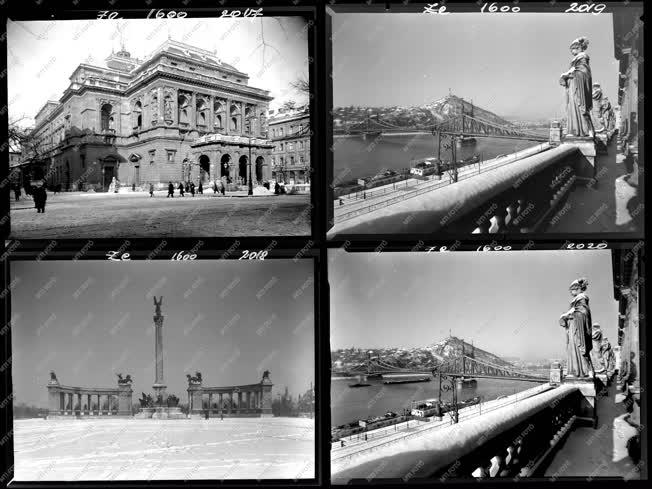 Városkép - Téli budapesti képek - Budapest album