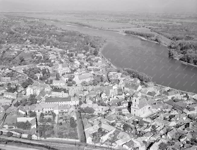 Városkép - Szentendre légi felvételről
