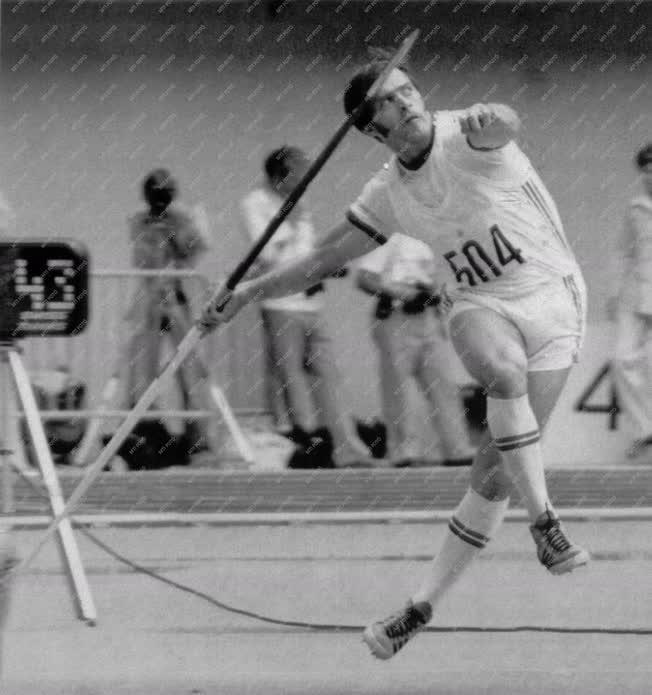 Sport - A gerelyhajítás döntője az 1976. évi nyári olimpia