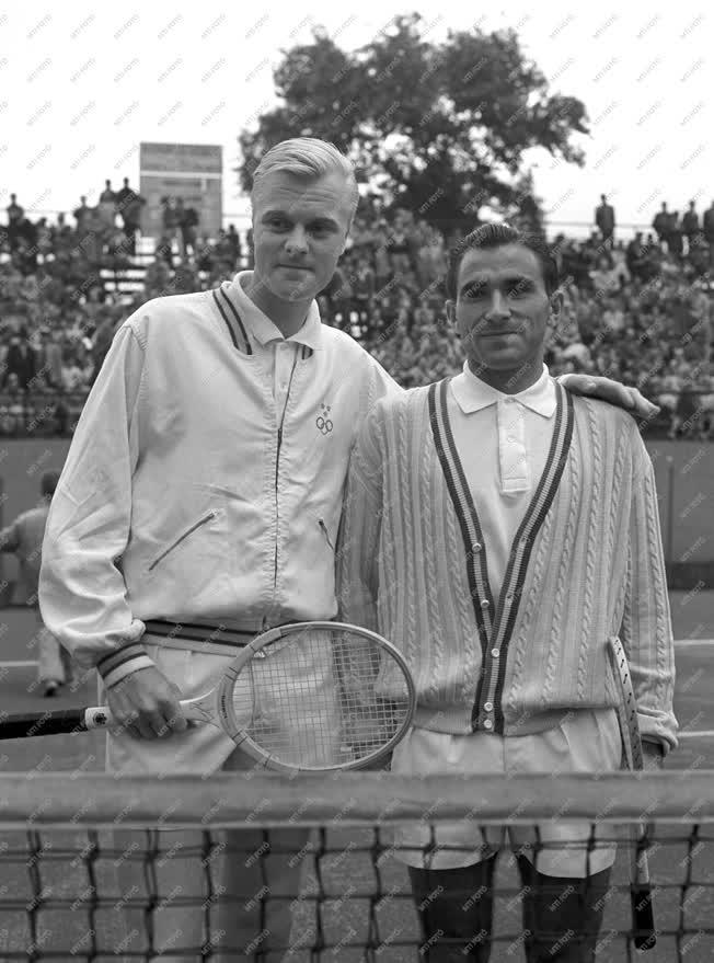 Sport - Tenisz - Magyyar-svéd Davis-kupa teniszviadal