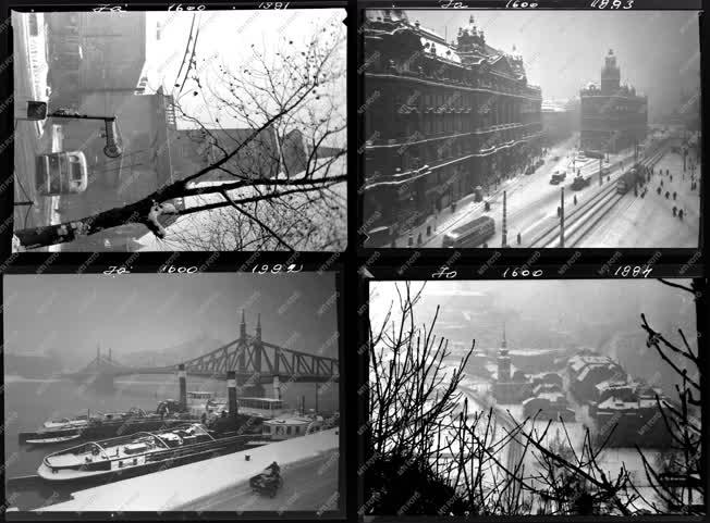 Városkép - Életkép - Téli budapesti képek