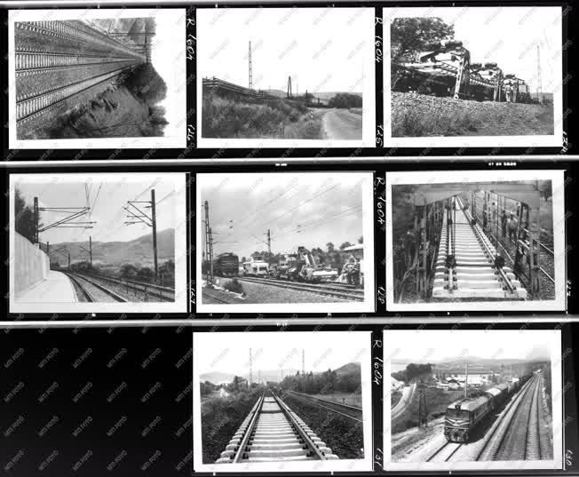 Közlekedés - Vasúti felvételek rerodukciói - ÉMEXPORT