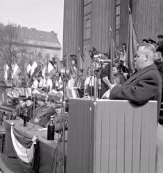 Belpolitika - Történelem - Március 15-ei ünnepség a Nemzeti Múzeumnál