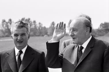 Külkapcsolat - Debrecenbe érkezett Nicolae Ceausescu