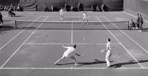 Sport - Tenisz - Davis-kupa - Magyarország-Chile