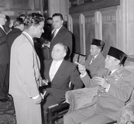 Külkapcsolat - Szukarno indonéz elnök Budapesten