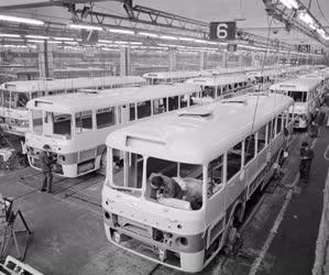 Ipar - Ikarus városi autóbusz sorozatgyártása
