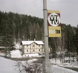 Tájkép - Téli Tátra Csehszlovákiában