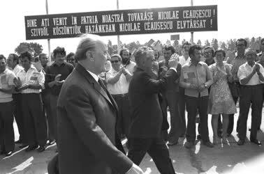 Külpolitika - Nicolae Ceausescu Debrecenben